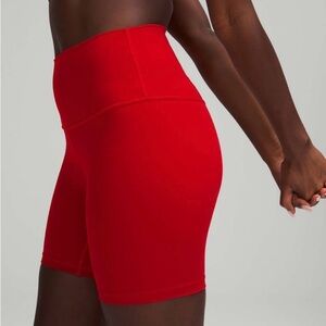 NWOT ❤️‍🔥 Lululemon Align Short 6" Dark Red size 6